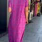 👗【M-3XL】2024 Fashionable plus-size print dress