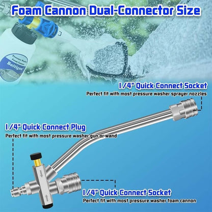 🔥High Quality ✨50% OFF 🔥Foam Cannon Dual-Connector Accessory