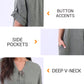 💖Limited Sale 50% OFF💖New Plus Size Button Up Tunic Dress