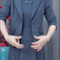 🎉Happy New Year! 50% OFF 🛍️Women’s Fashion Blazer and Sleeveless Dress 2 Piece Set