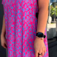👗【M-3XL】2024 Fashionable plus-size print dress