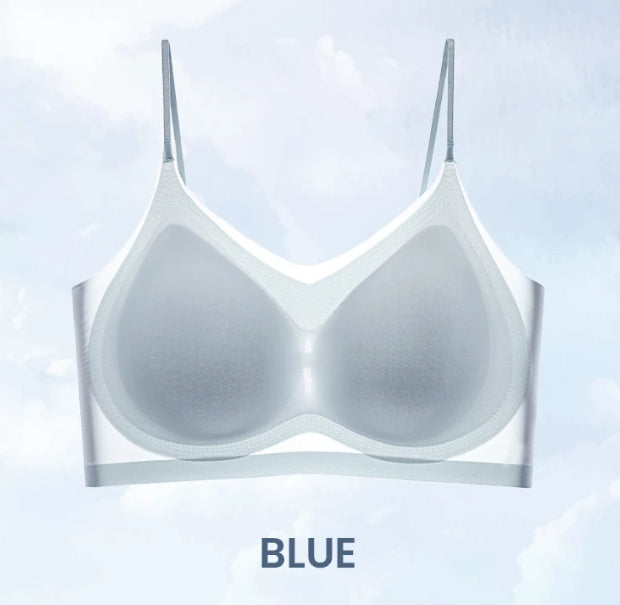 💕BllosomBra - Seamless Ultra-thin Plus Size Ice Silk Comfort Bra 🎁