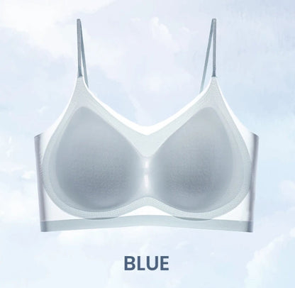 💕BllosomBra - Seamless Ultra-thin Plus Size Ice Silk Comfort Bra 🎁