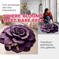 🔥Hot Sale 50% OFF💕Floral Plush & Diatomaceous Earth Floor Mat