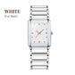 🔥2025 New🔥Fashion Ceramic Square Quartz Watch