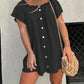 🔥HOT SALE💝Short Sleeve Casual Denim Dress（50% OFF）