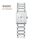 🔥2025 New🔥Fashion Ceramic Square Quartz Watch