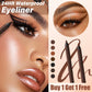 🌟24 HR Waterproof Eyeliner Duo Sharpenable Eye Pencil