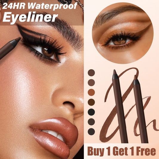 🌟24 HR Waterproof Eyeliner Duo Sharpenable Eye Pencil