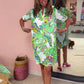 🌷Big price reduction🌸Women Colorful Printed V-Neck Dress💐