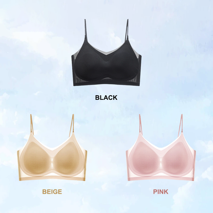 💕BllosomBra - Seamless Ultra-thin Plus Size Ice Silk Comfort Bra 🎁