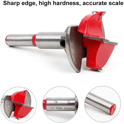 🎁2024 Hot Sale ⏳Positioning Woodworking Drill Bit Set