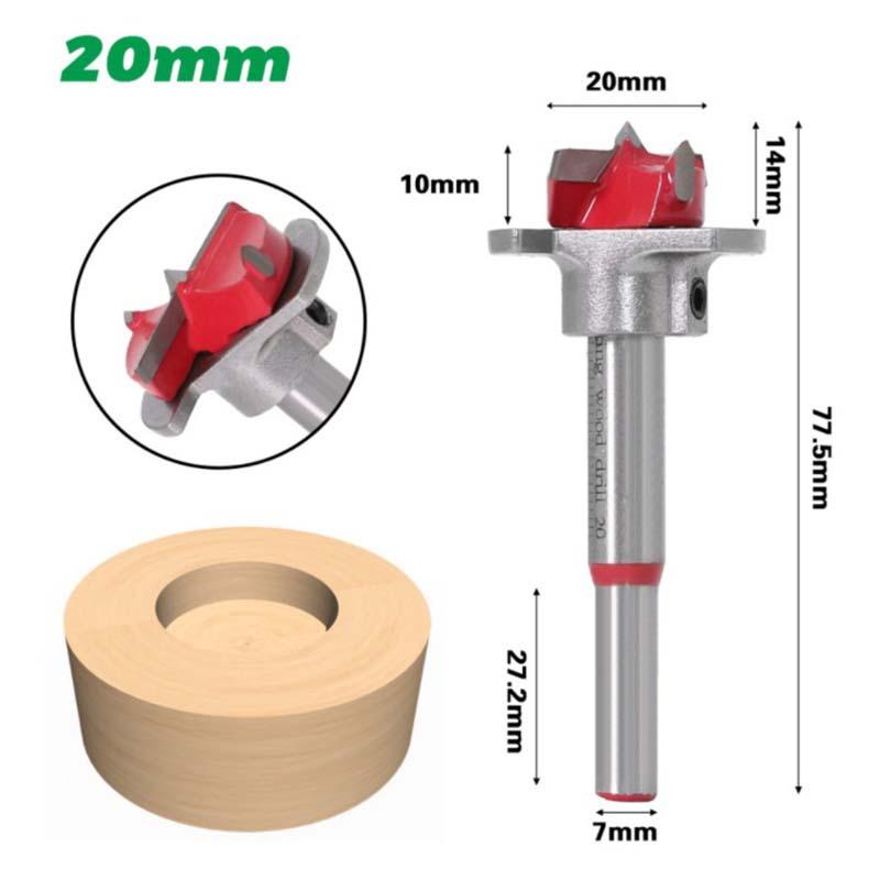 🎁2024 Hot Sale ⏳Positioning Woodworking Drill Bit Set