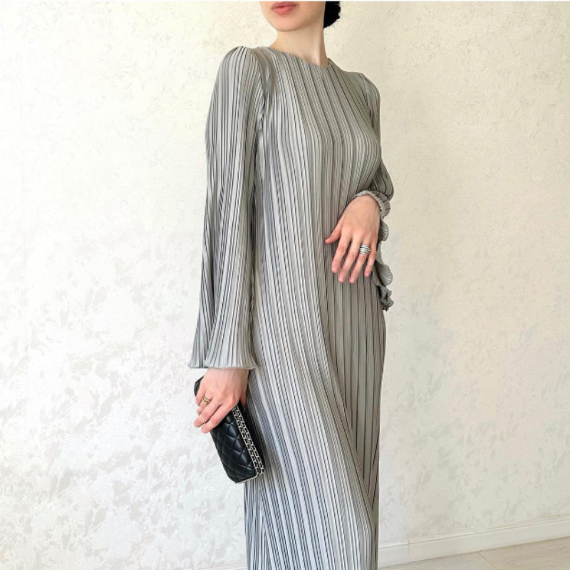 🔥Last Day Sale 50% OFF🔥New Elegant Flare Sleeves Dress - Timeless & Flattering