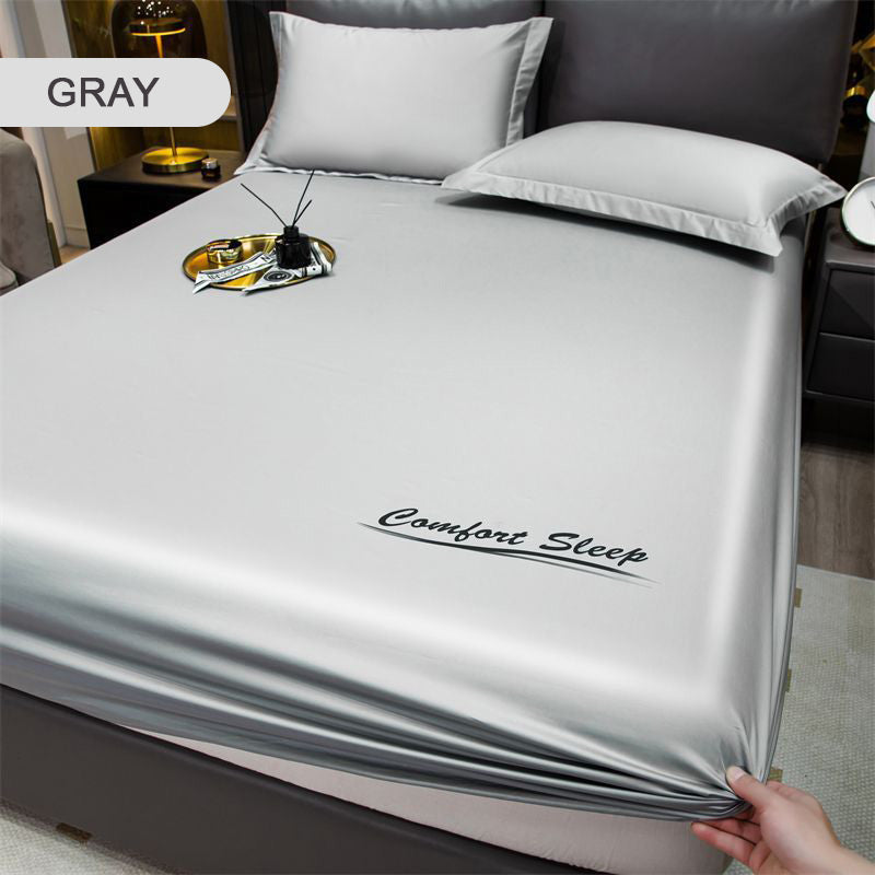 📦Summer Ice Cooling Silky Bed Fitted Sheet Pillow Cover🛏️