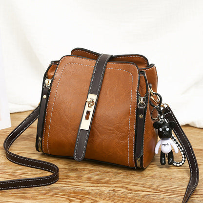 👜High-Quality PU Crossbody Bag with Doll Decor⏰ONLY TODAY⚡