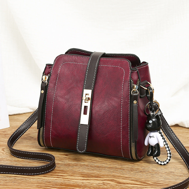 👜High-Quality PU Crossbody Bag with Doll Decor⏰ONLY TODAY⚡