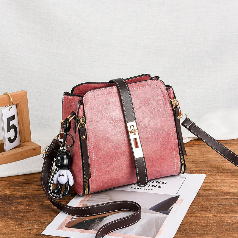 👜High-Quality PU Crossbody Bag with Doll Decor⏰ONLY TODAY⚡