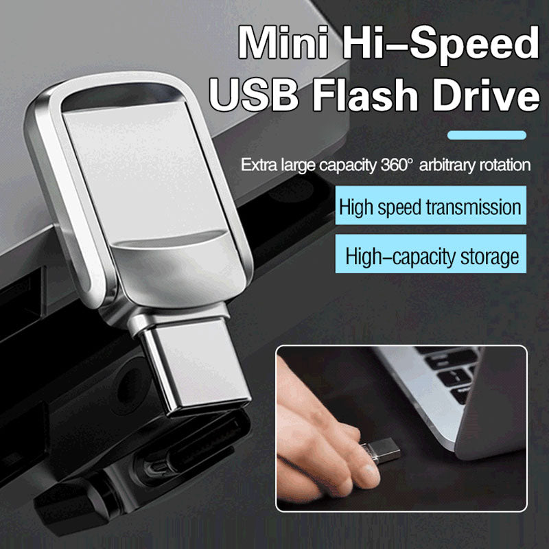 【Upgraded】High-Speed Dual Interface USB Flash Drive