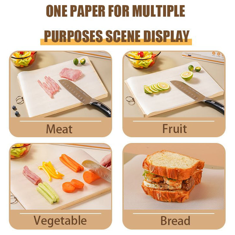 ✨HOT SALE-Disposable Anti-slip Antibacterial Cutting Board Mat