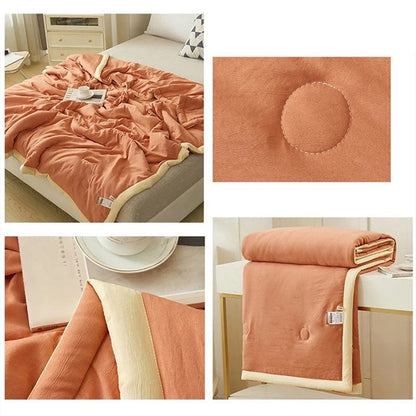 🔥Free Shipping🔥Cozy Washed Air Conditioner Quilt