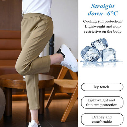 Women's Summer Ice Cooling Casual Capri Pants（50% OFF）