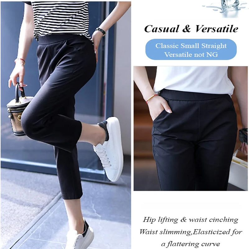 Women's Summer Ice Cooling Casual Capri Pants（50% OFF）