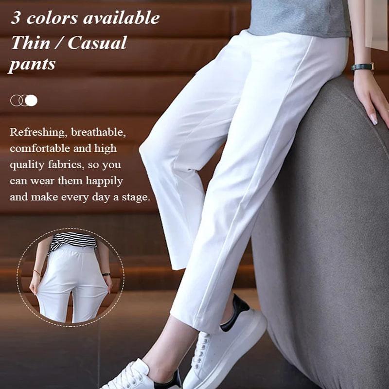 Women's Summer Ice Cooling Casual Capri Pants（50% OFF）