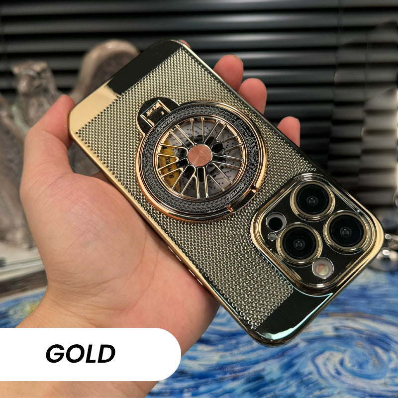 Phone Case with Gyroscope Stand for iPhone Series