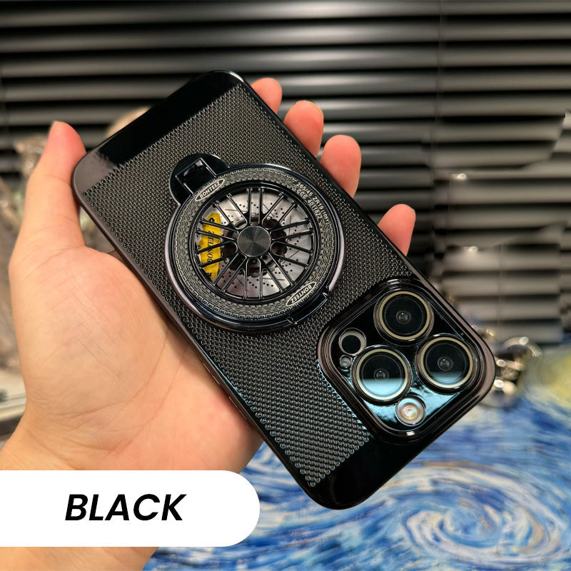 Phone Case with Gyroscope Stand for iPhone Series