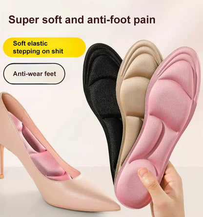 5D ultra-soft, thickened, breathable insole