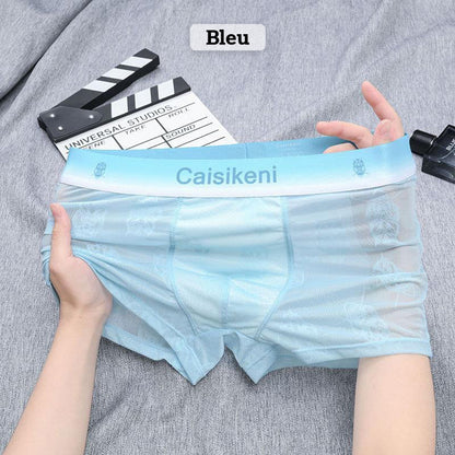 Men's Cooling Breathable Elastic Waistband Boxer Briefs