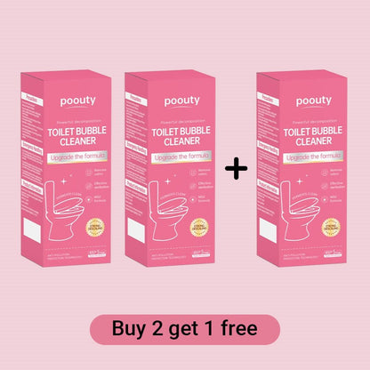 Pink Quick Foaming Toilet Bowl Cleaner - Powder Packs