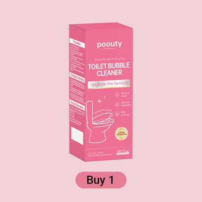 Pink Quick Foaming Toilet Bowl Cleaner - Powder Packs