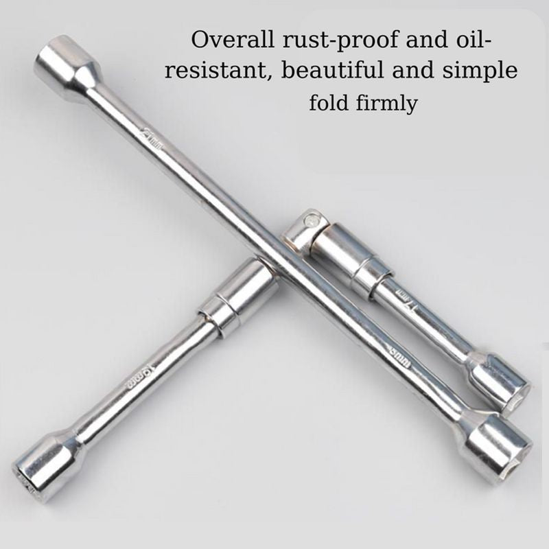 Universal Folding Lug Wrench