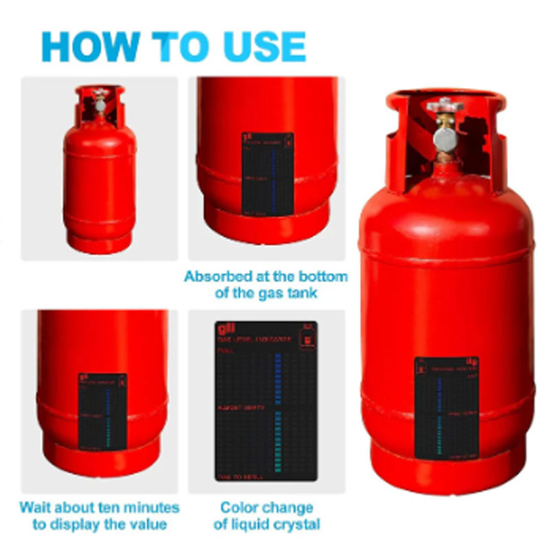 Magnetic Gas Level Indicator for Propane & Butane