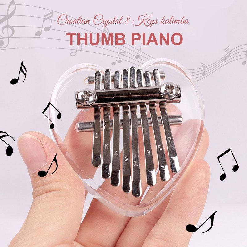 Croatian Crystal 8 Keys kalimba Thumb Piano✨