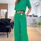 Temperament Solid Color Causal Suit