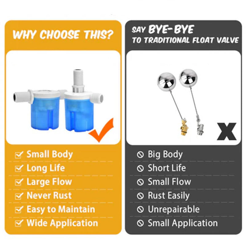 Compact Durable Automatic Water Level Control Valve