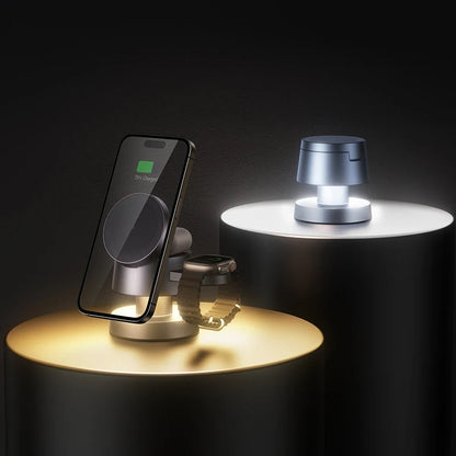 Mushroom Lamp Wireless Charging Station