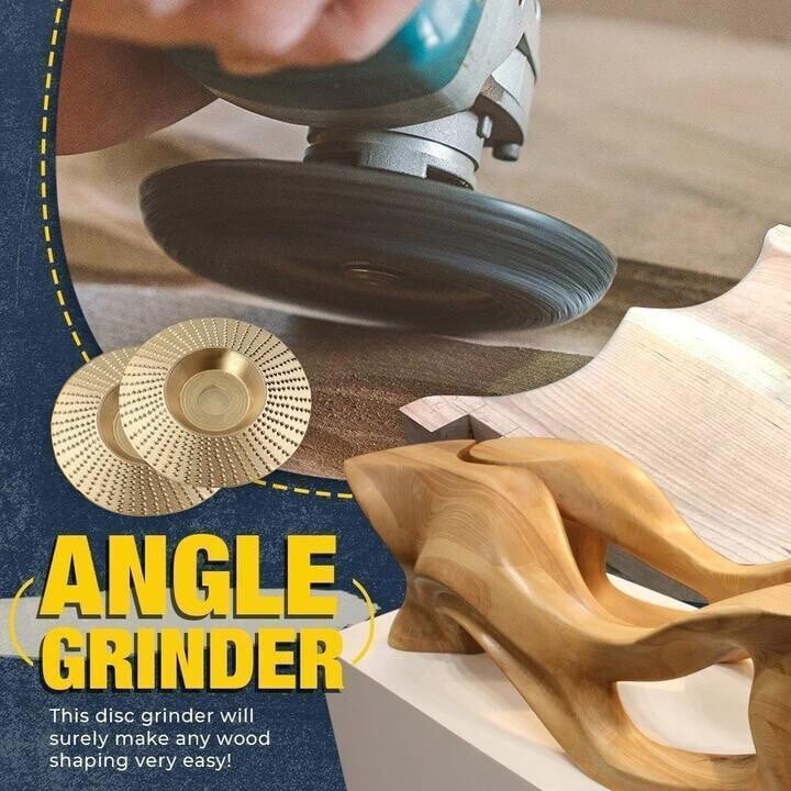 Premium Wood Carving Disc for Angle Grinder