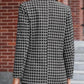 Plaid Tweed Blazer Jacket for Women