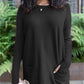 💥HOT SALE 49% OFF💥LONG SLEEVE THUMBHOLE SWEATER POCKET TUNIC