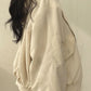 Reversible Oversize Fleece Hooded Jacket