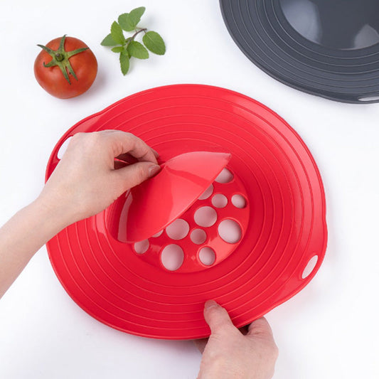 Silicone Pot Cover Spill Stopper Lid