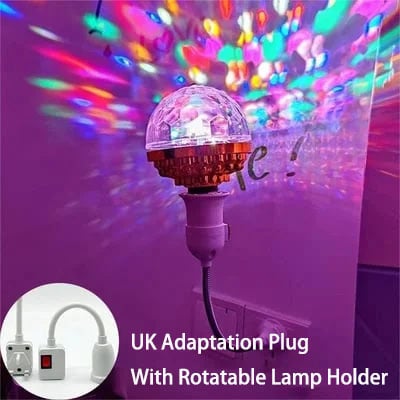 🔥Last Day 49% OFF - Colorful Rotating Disco Ball Light