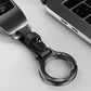 Portable Zinc Alloy Car Keychain with Strap