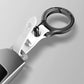 Portable Zinc Alloy Car Keychain with Strap