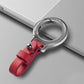 Portable Zinc Alloy Car Keychain with Strap
