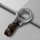 Portable Zinc Alloy Car Keychain with Strap